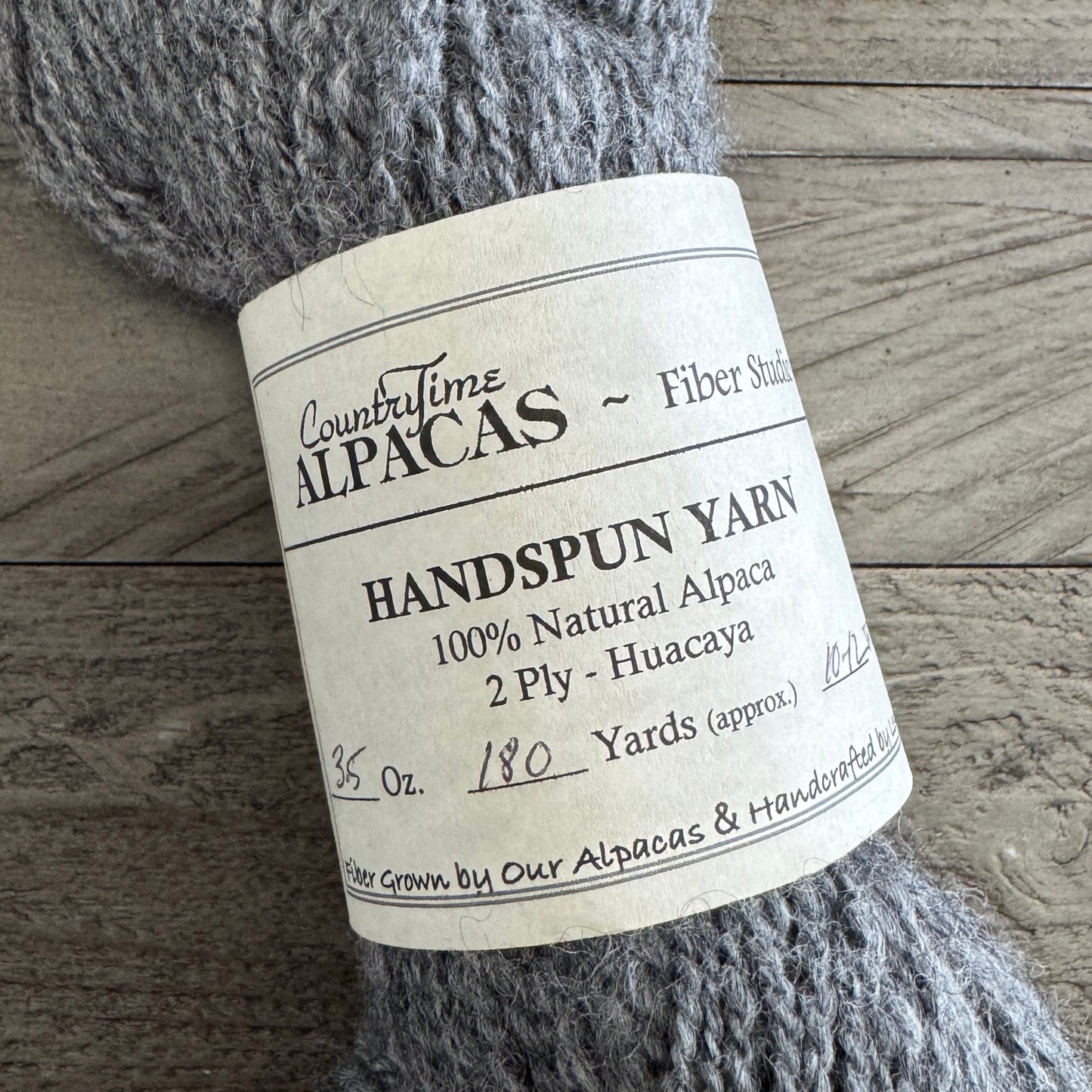 Country Time Alpacas Yarn | Aran Weight Yarn