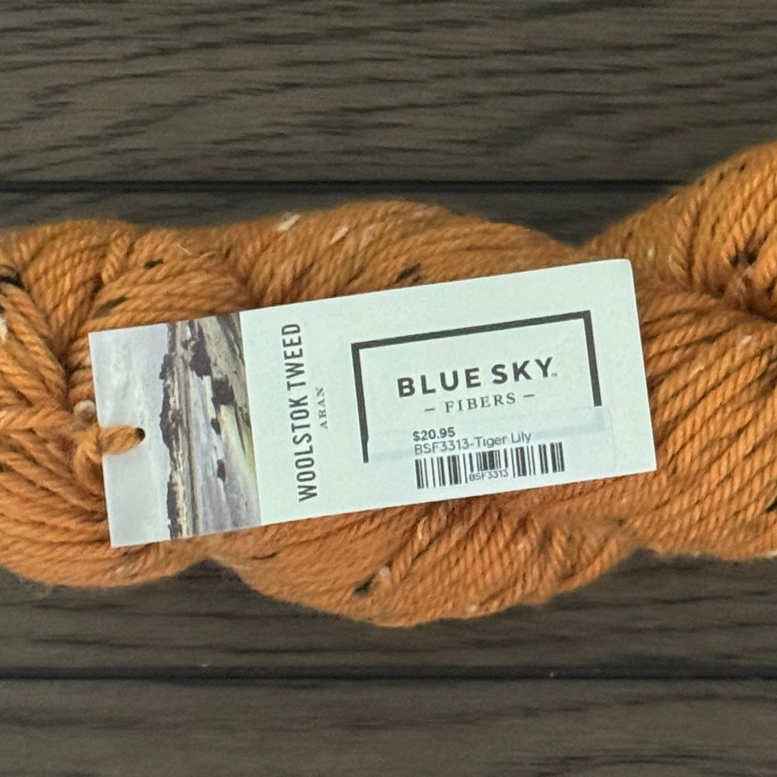 Blue Sky Fibers Woolstok Tweed Yarn | Aran Weight Yarn