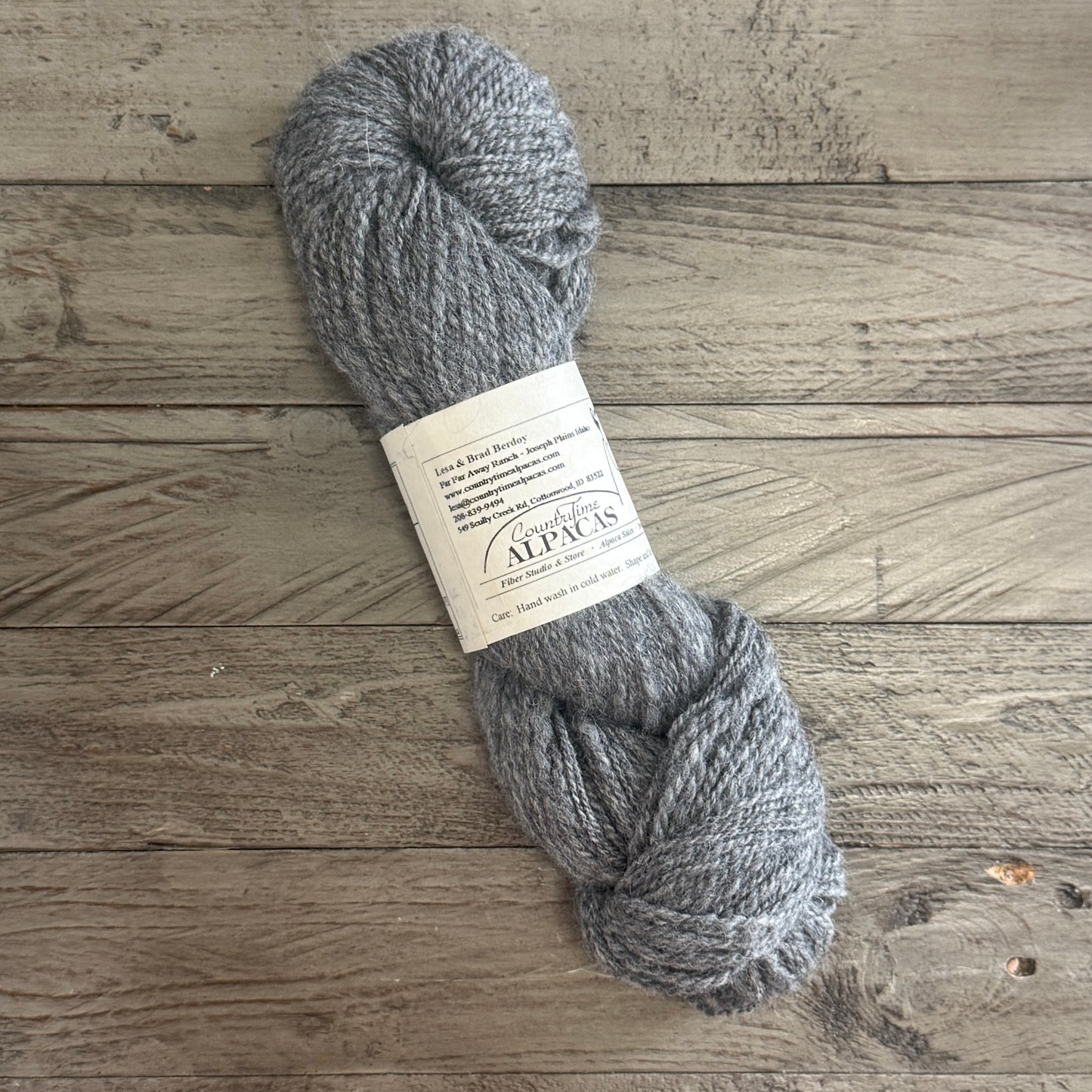 Country Time Alpacas Yarn | Aran Weight Yarn