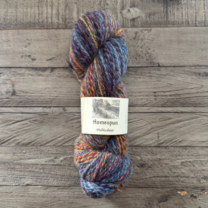 Homespun Multicolor Yarn | Worsted Weight Yarn