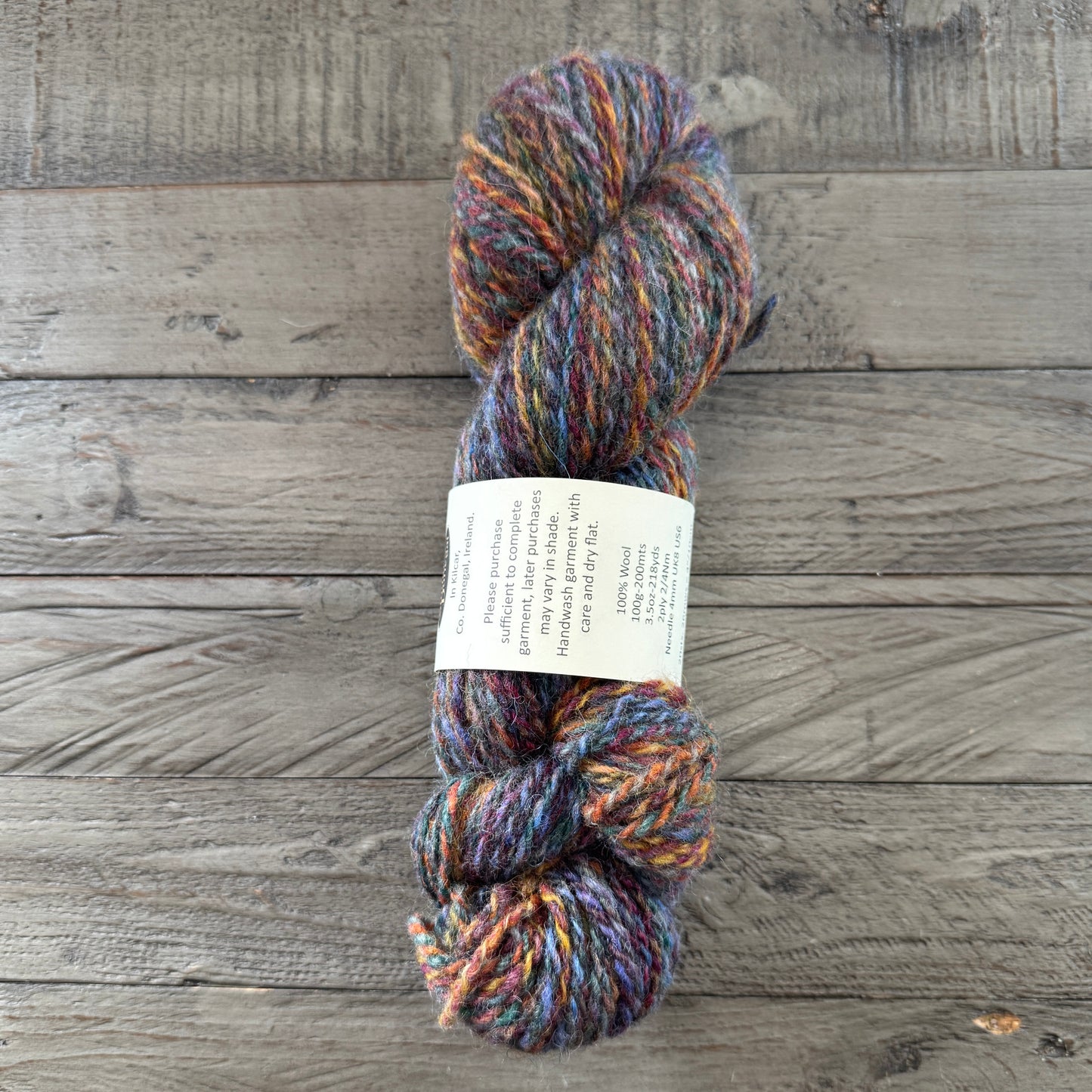Homespun Multicolor Yarn | Worsted Weight Yarn