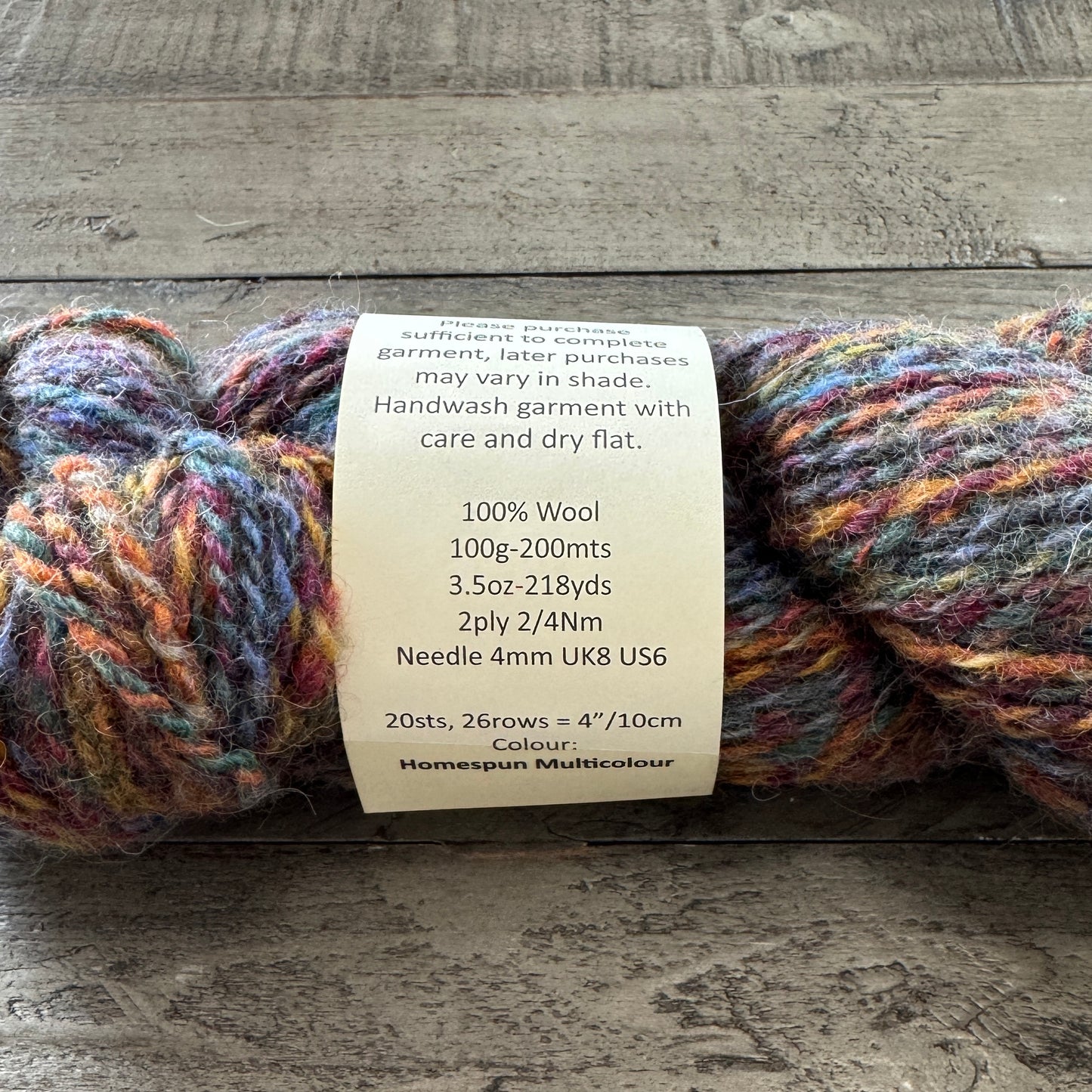 Homespun Multicolor Yarn | Worsted Weight Yarn