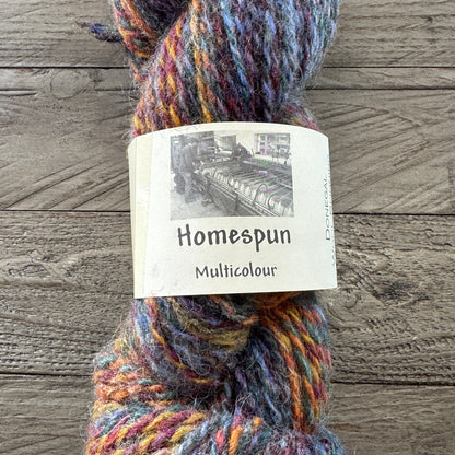 Homespun Multicolor Yarn | Worsted Weight Yarn