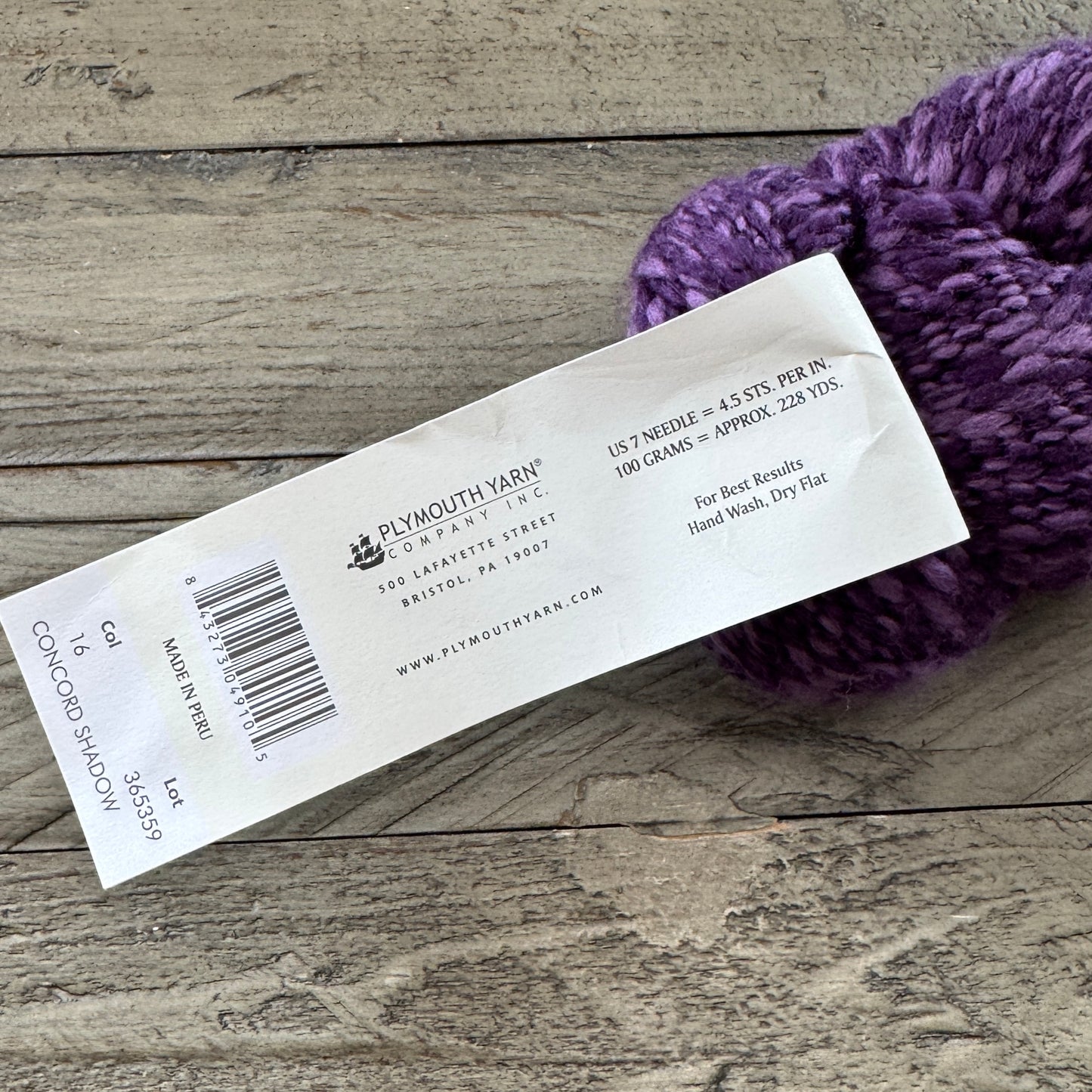 Plymouth Merino Textura | Aran Weight Yarn