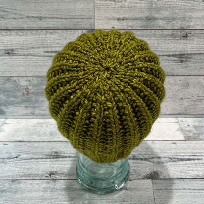 Squishy Split Rib Hat & Mittens Matching Set Bundle